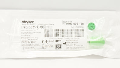 Stryker 0703-005-165 Neptune E-SEP 165mm Suction Sleeve (x)